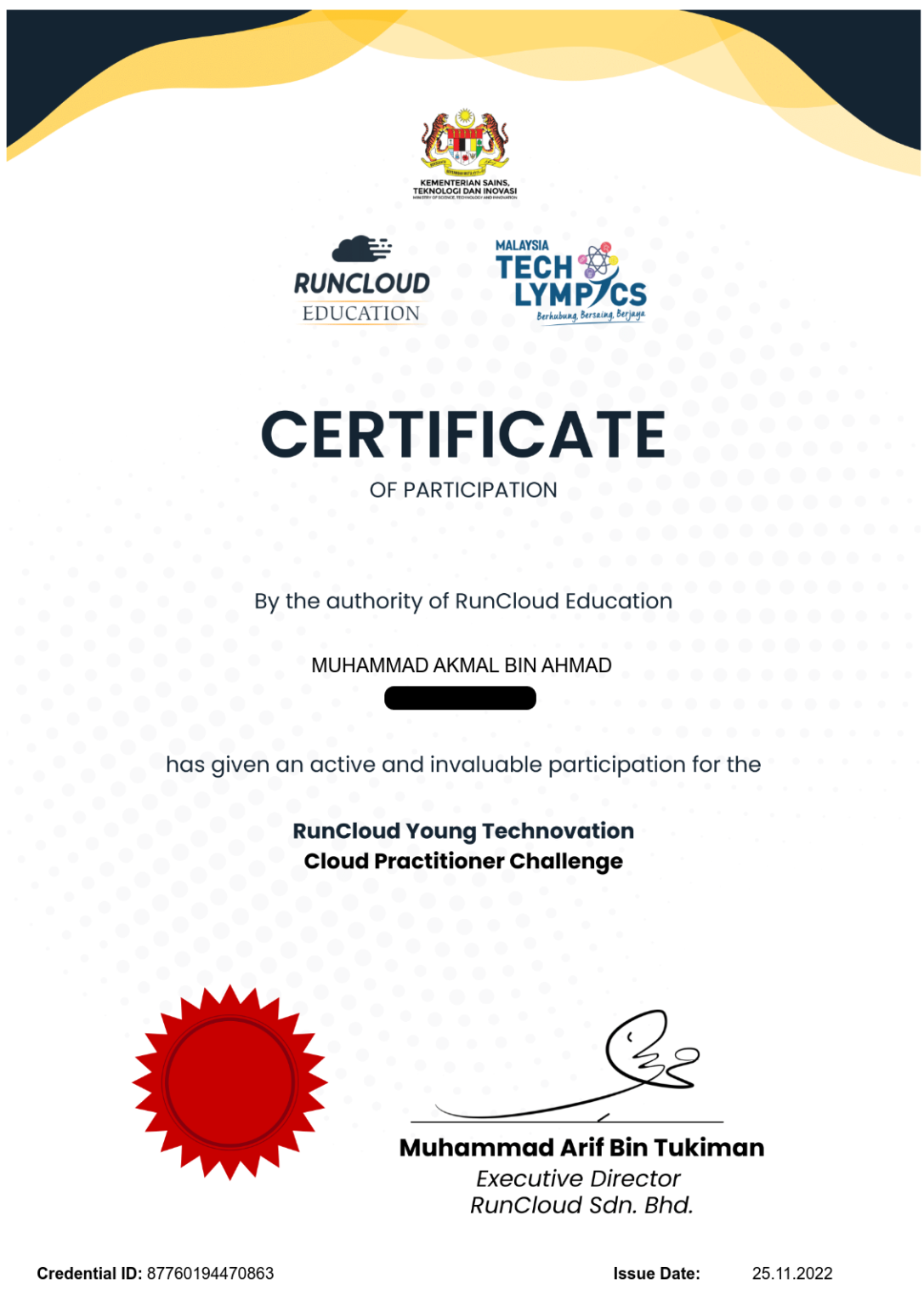 Certification 3